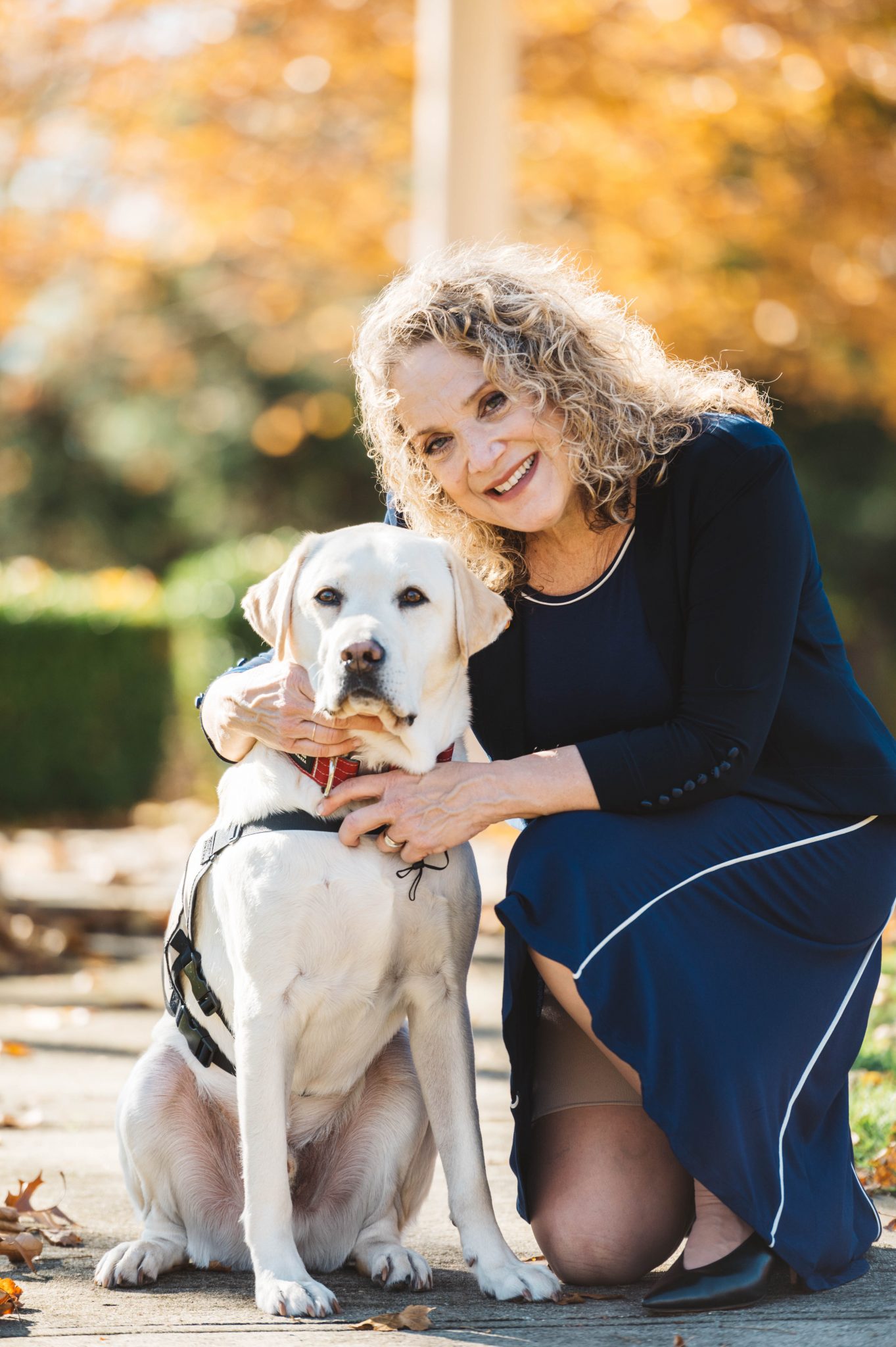 Susan Bahary and Sully