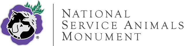 National Service Animals Monument